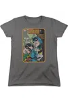 Gildan Batman Detective #380 Short Sleeve Womens Tee / T-shirt In Pink