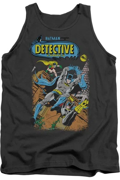 Gildan Batman Detective #487 Adult Tank Top In Pink