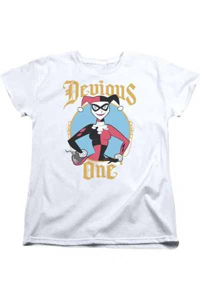 Gildan Batman Devious One Short Sleeve Women´s Tee / T-shirt In White