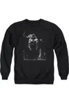Gildan Batman Dirty City Adult Crewneck Sweatshirt In Black