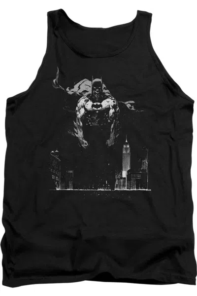 Gildan Batman Dirty City Adult Tank Top In Black
