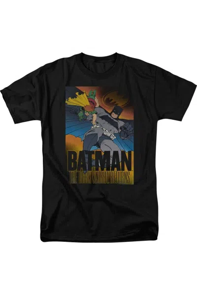 Gildan Batman Dk Returns Short Sleeve Adult Tee / T-shirt In Black
