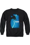 Gildan Batman Dkr Cover Adult Crewneck Sweatshirt In Black