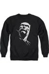 Gildan Batman Dkr Head Adult Crewneck Sweatshirt In Black