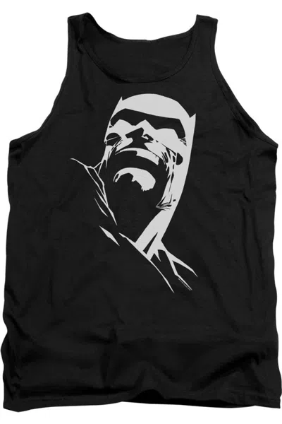 Gildan Batman Dkr Head Adult Tank Top In Black
