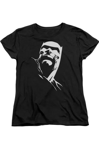 Gildan Batman Dkr Head Short Sleeve Women´s Tee / T-shirt In Black