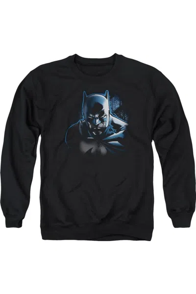 Gildan Batman Don't Mess With The Bat Adult Crewneck Sweatshirt In Black