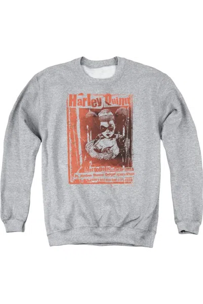 Gildan Batman Dr Quinn Adult Crewneck Sweatshirt In Multi