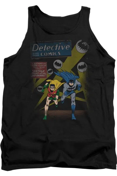 Gildan Batman Dynamic Duo Adult Tank Top In Black