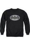 Gildan Batman Elephant Signal Adult Crewneck Sweatshirt In Black