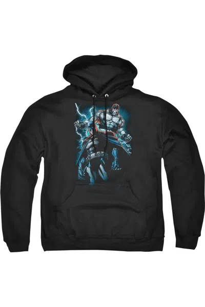 Gildan Batman Evil Rising Adult Pull Over Hoodie / Hooded Sweatshirt In Black
