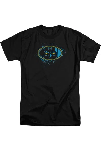 Gildan Batman Eyes In The Darkness Short Sleeve Adult Tall Tee / T-shirt In Black