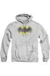 Gildan Batman Faded Logo Adult Pull Over Hoodie / Hooded Sweatshirt In Multi