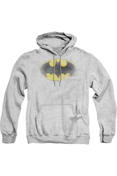 Gildan Batman Faded Logo Adult Pull Over Hoodie / Hooded Sweatshirt In Multi