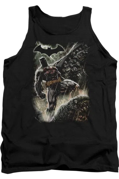 Gildan Batman Family Adult Tank Top In Black