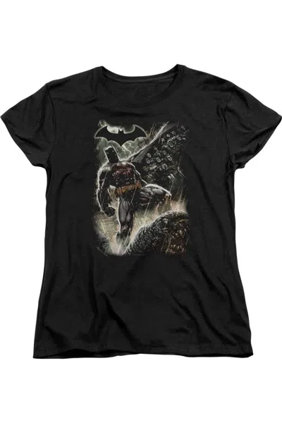 Gildan Batman Family Short Sleeve Women´s Tee / T-shirt In Black
