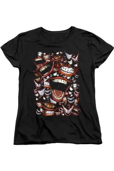 Gildan Batman Famous Wretch Short Sleeve Women´s Tee / T-shirt In Black