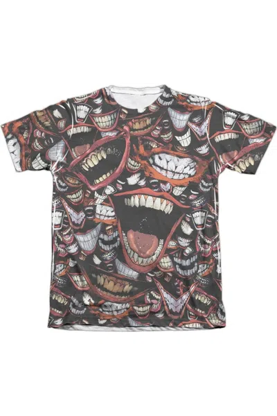 Gildan Batman Famous Wretch Sub Adult Poly/cotton Short Sleeve Tee / T-shirt In White