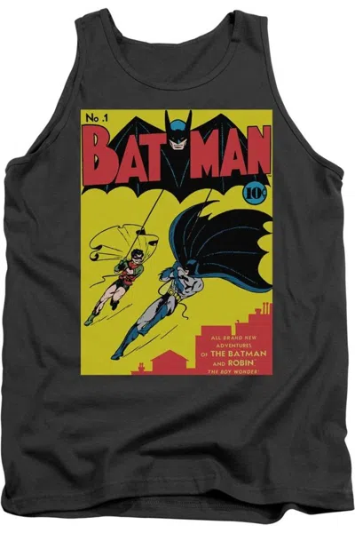 Gildan Batman First Adult Tank Top In Pink