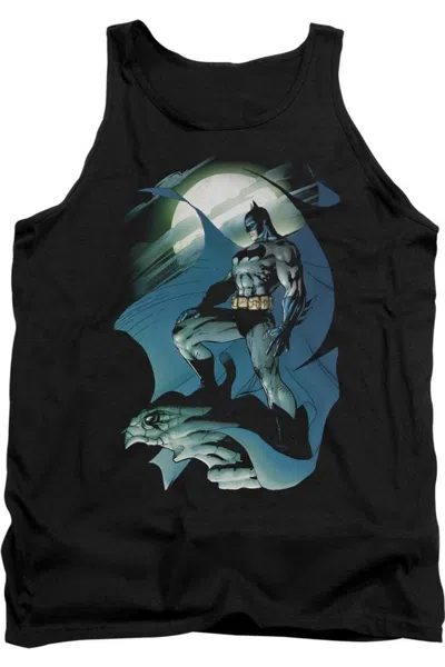 Gildan Batman Glow Of The Moon Adult Tank Top In Black