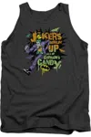 Gildan Batman Goblin Candy Adult Tank Top In Pink