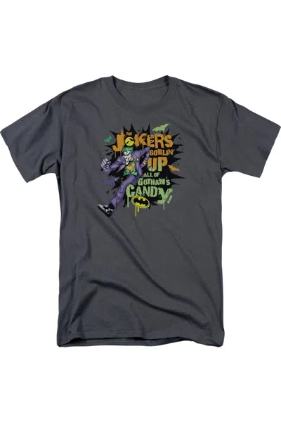 Gildan Batman Goblin Candy Short Sleeve Adult Tee / T-shirt In Pink