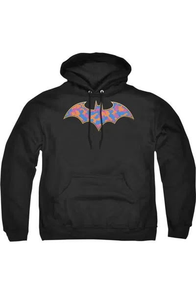 Gildan Batman Gold Camo Adult Pull Over Hoodie / Hooded Sweatshirt In Black