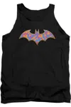 Gildan Batman Gold Camo Adult Tank Top In Black
