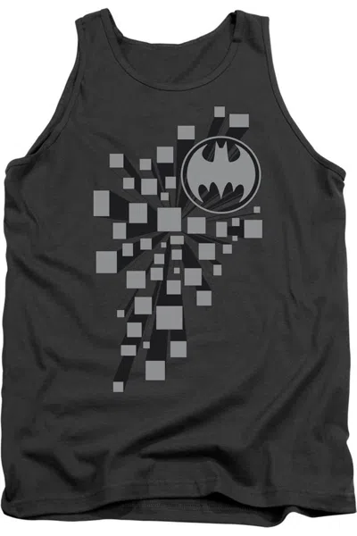 Gildan Batman Gotham 3d Adult Tank Top In Pink