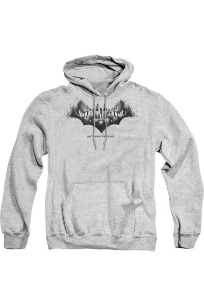 Gildan Batman Gotham Shield Adult Pull Over Hoodie / Hooded Sweatshirt In Multi