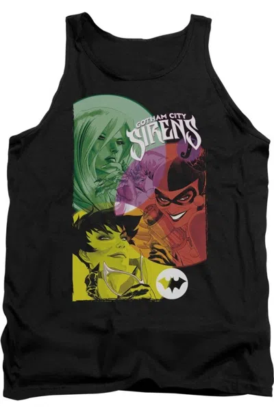 Gildan Batman Gotham Sirens Adult Tank Top In Black