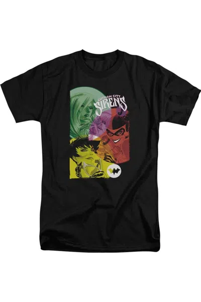 Gildan Batman Gotham Sirens Short Sleeve Adult Tall Tee / T-shirt In Black