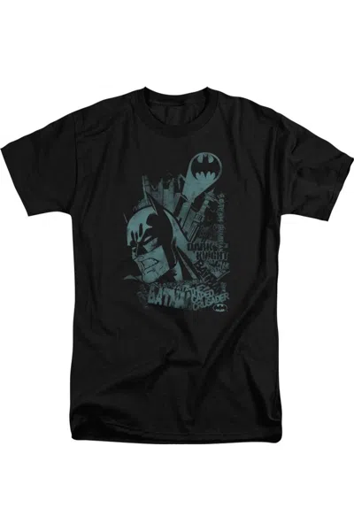 Gildan Batman Gritted Teeth Short Sleeve Adult Tall In Black