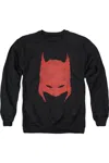 Gildan Batman Hacked & Scratched Adult Crewneck Sweatshirt In Black