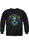 Gildan Batman Hahaha Adult Crewneck Sweatshirt In Black