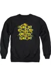 Gildan Batman Halloween Knight Sounds Adult Crewneck Sweatshirt In Black