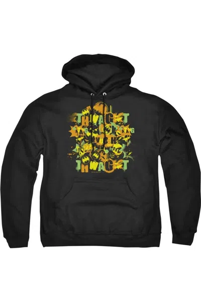 Gildan Batman Halloween Knight Sounds Adult Pull Over Hoodie / Hooded Sweatshirt In Black