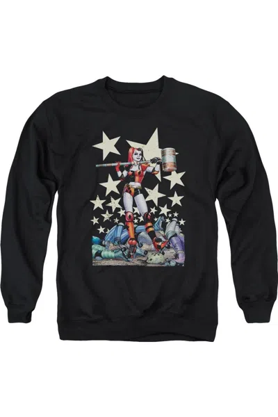 Gildan Batman Hammer Time Adult Crewneck Sweatshirt In Black