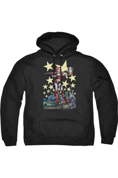 Gildan Batman Hammer Time Adult Pull Over Hoodie / Hooded Sweatshirt In Black