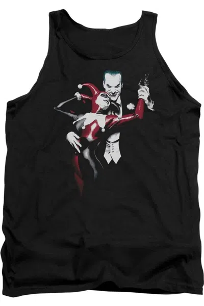 Gildan Batman Harley And Joker Adult Tank Top In Black