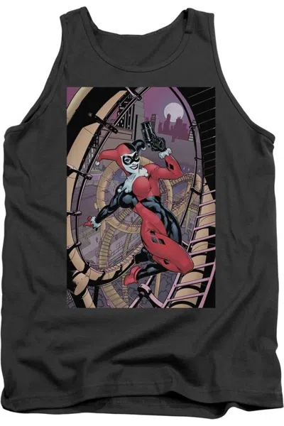 Gildan Batman Harley First Adult Tank Top In Pink