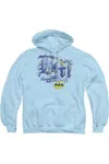 Gildan Batman He Sees All Adult Pull Over Hoodie / Hooded Sweatshirt In Blue
