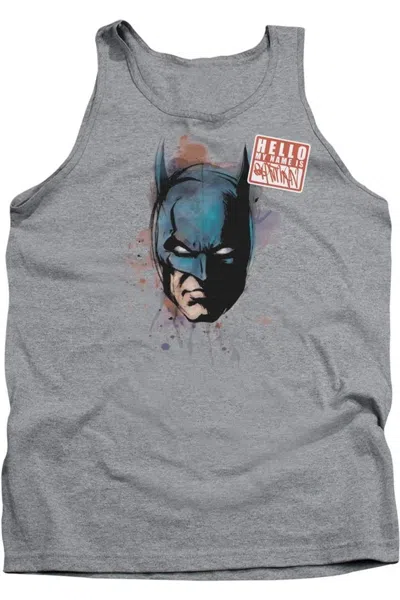 Gildan Batman Hello Adult Tank Top In Multi