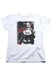 Gildan Batman House Call Short Sleeve Womens Tee / T-shirt In White