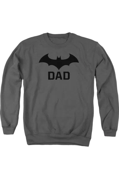 Gildan Batman Hush Dad Adult Crewneck Sweatshirt In Pink