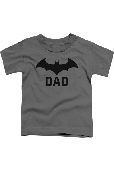 Gildan Kids' Batman Hush Dad Short Sleeve Juvenile Tee / T-shirt In Gray