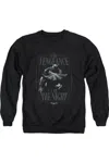 Gildan Batman I Am Adult Crewneck Sweatshirt In Black