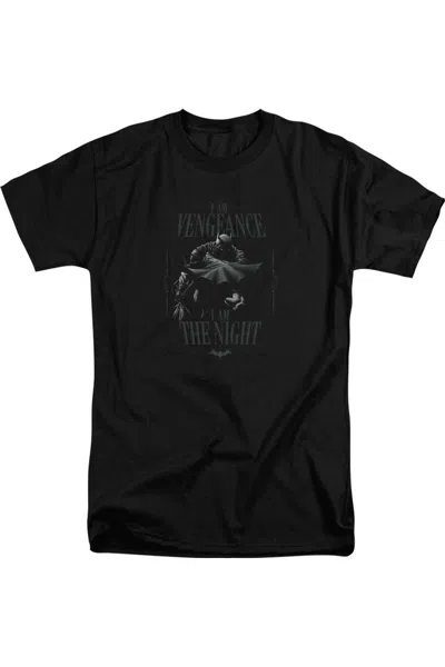 Gildan Batman I Am Short Sleeve Adult Tall Tee / T-shirt In Black