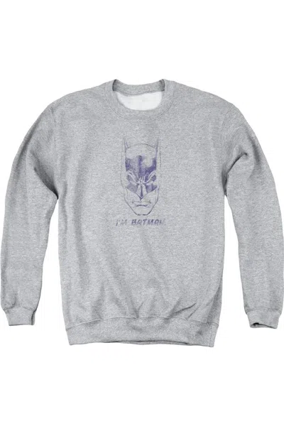 Gildan Batman Im Batman Adult Crewneck Sweatshirt In Multi
