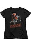 Gildan Batman Insane Short Sleeve Women´s Tee / T-shirt In Black